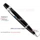 Perfect Replica Mont Blanc Boheme Bleu Ballpoint Pen Black Resin Silver Clip (1)_th.jpg